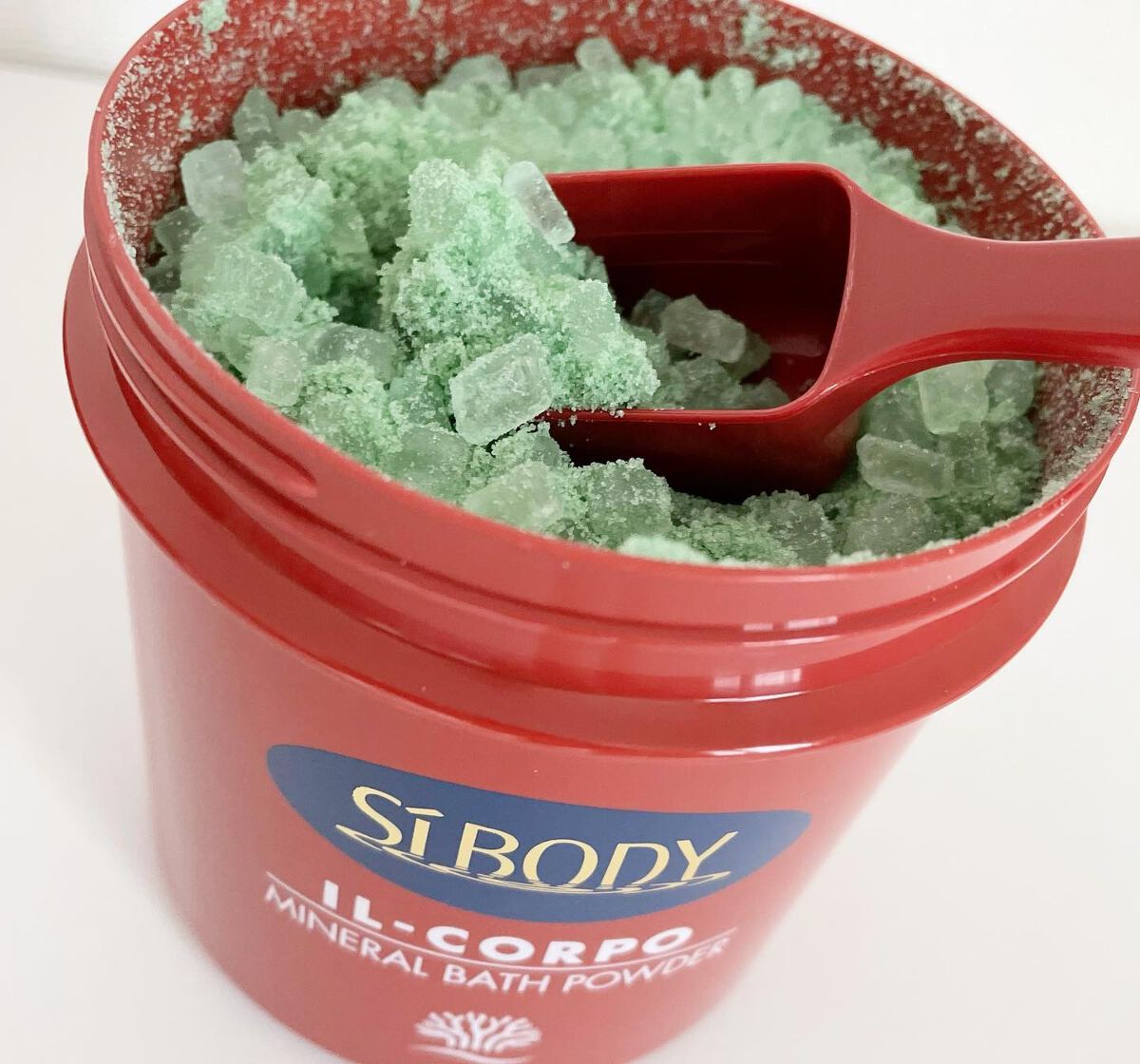 ミネラルバスパウダーオリジナル 600g/イルコルポ/無機塩系入浴剤を使ったクチコミ（2枚目）