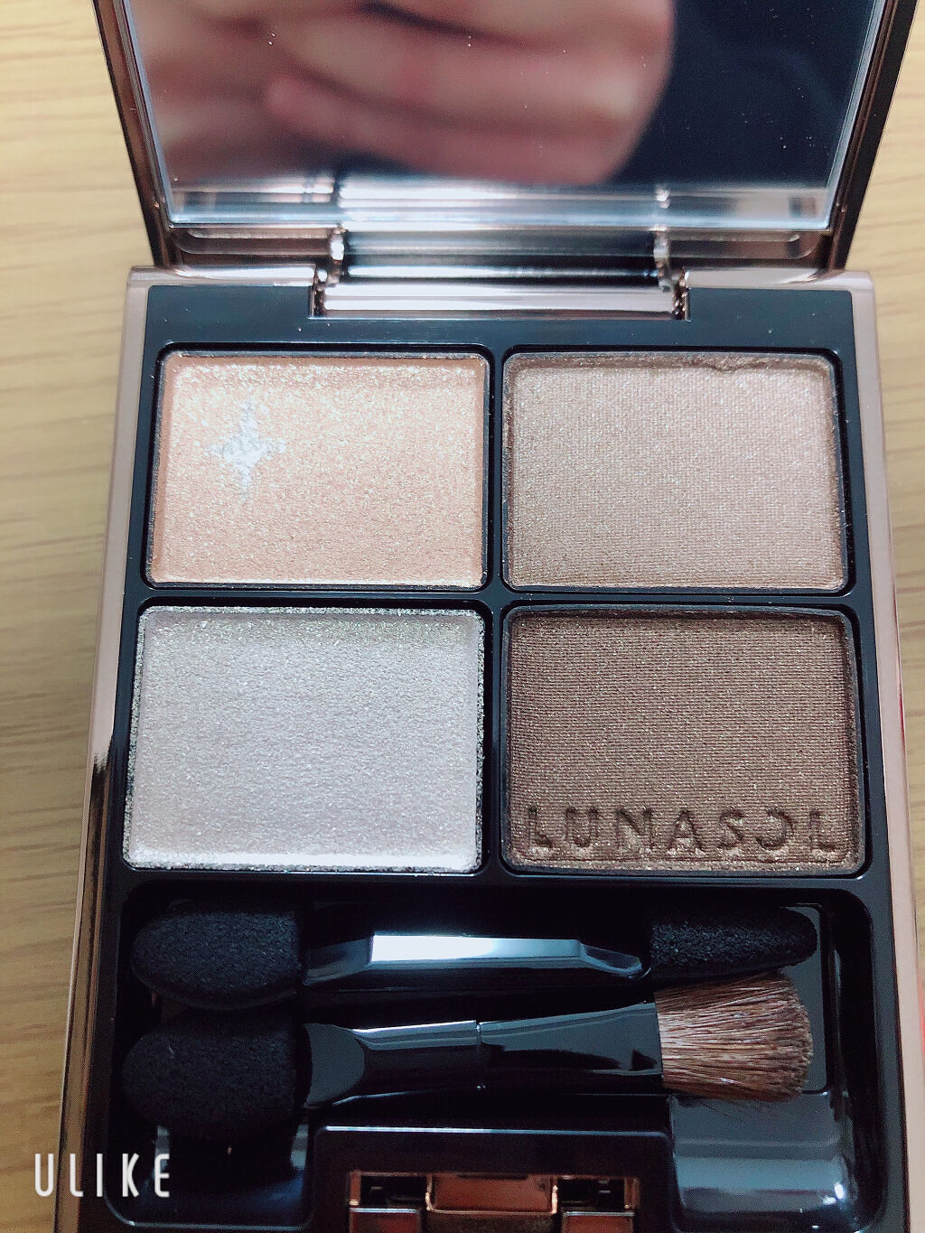 スターシャワーアイズ 05 Close of Night/LUNASOL/アイシャドウパレットを使ったクチコミ（2枚目）