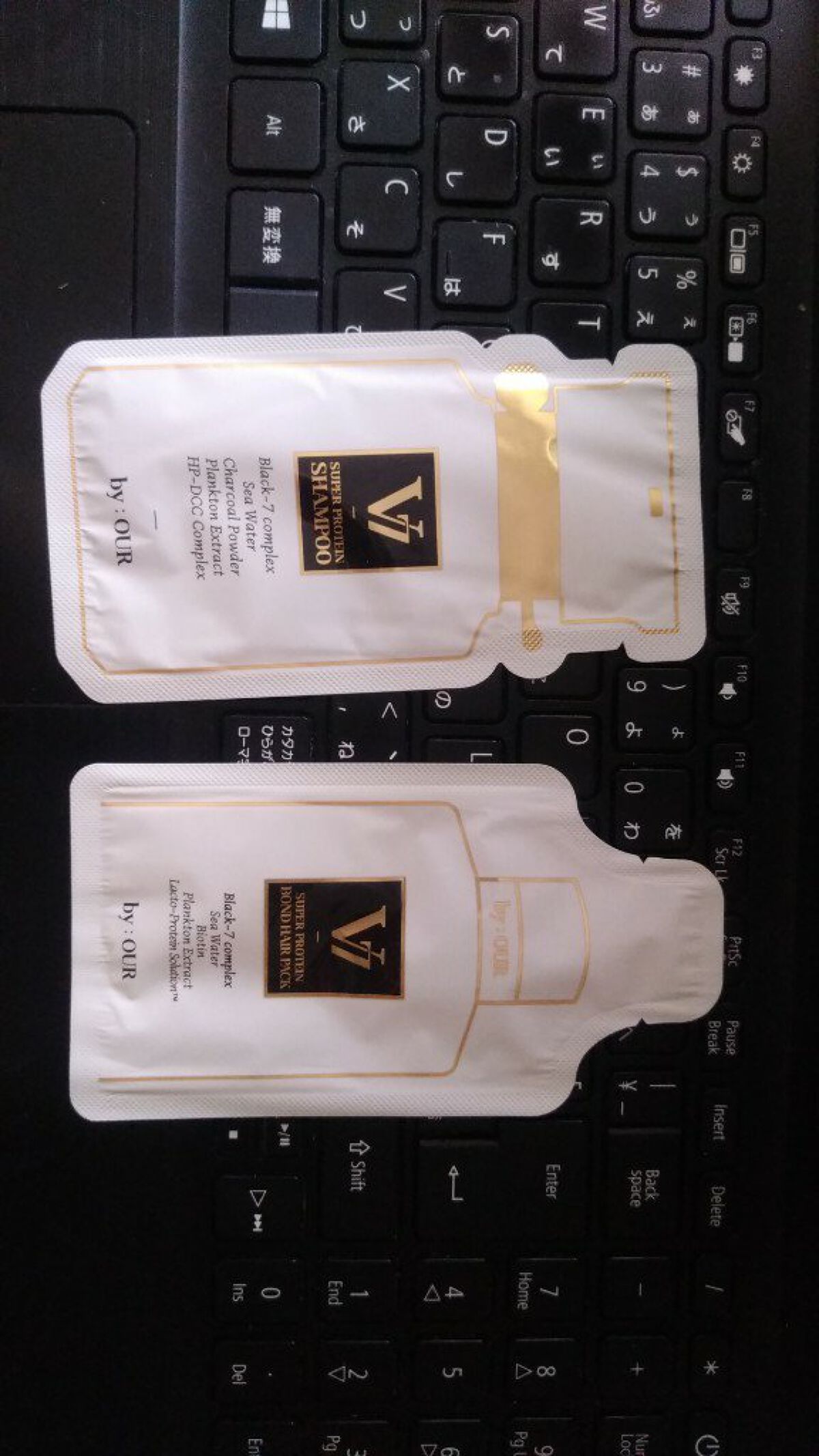 V7 スーパープロテイン シャンプー/by : OUR/サロンシャンプーを使ったクチコミ(1枚目)