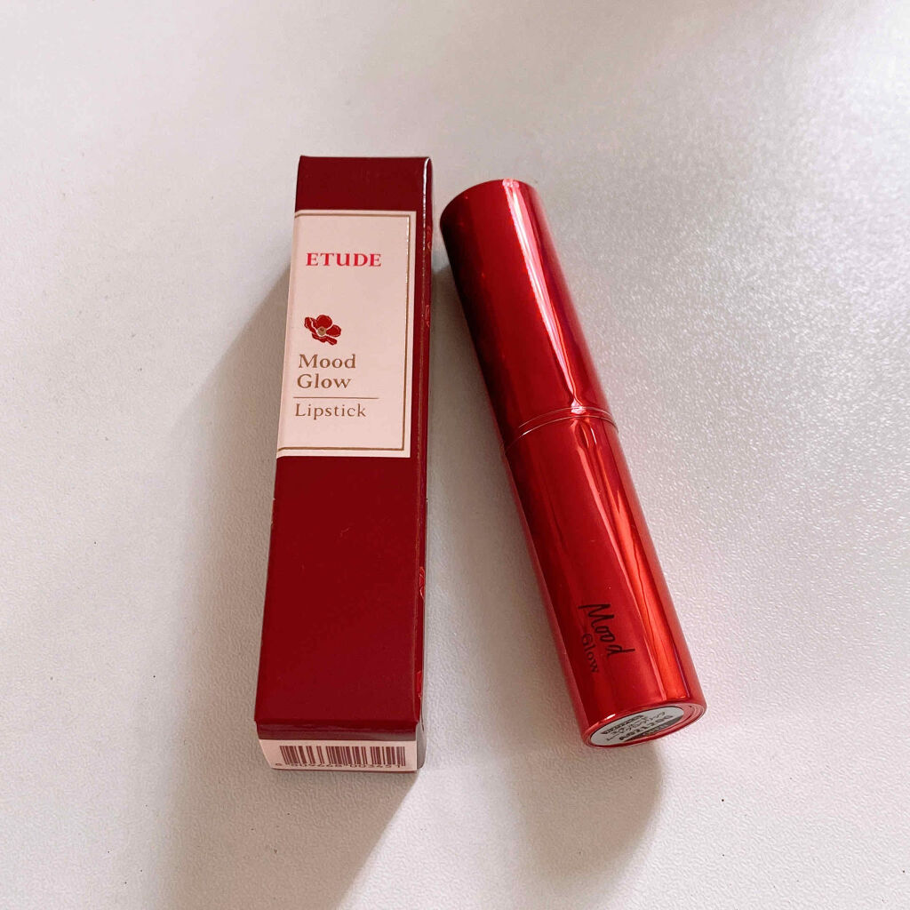 ムードグロウリップ カメリアヒル/ETUDE/口紅を使ったクチコミ（1枚目）