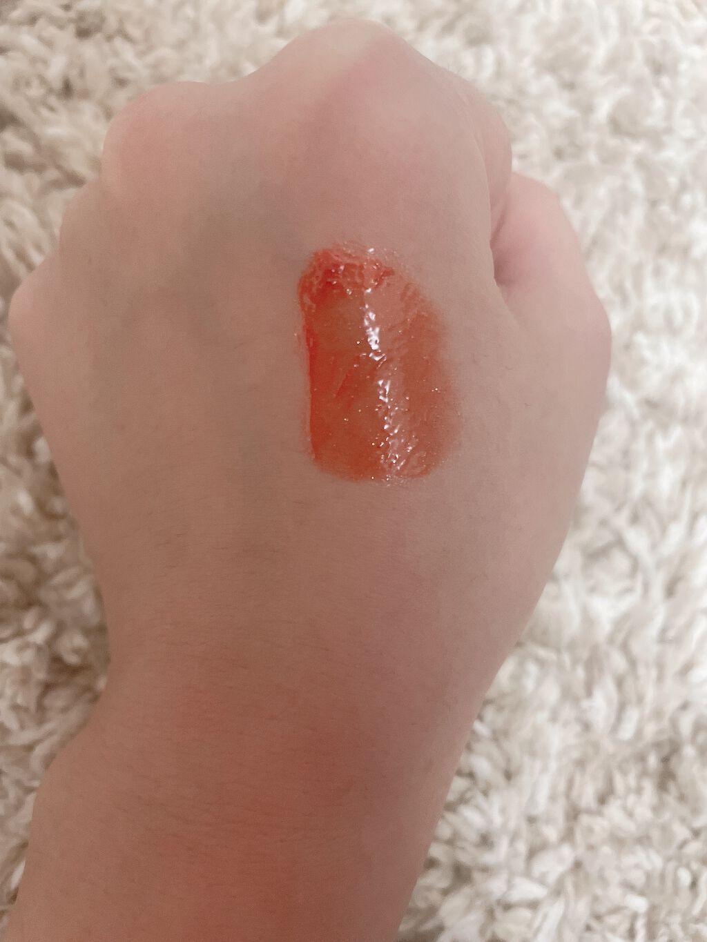 アピュー ジューシーパン スパークリングティント JOR01 おすましマーマレード/A’pieu/口紅を使ったクチコミ（2枚目）