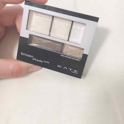 ブラウンシェードアイズN/KATE/アイシャドウパレットを使ったクチコミ(1枚目)