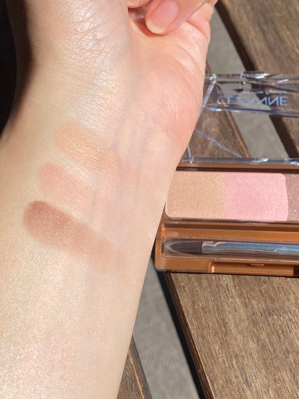 ノーズ&アイブロウパウダー/CEZANNE/パウダーアイブロウを使ったクチコミ(5枚目)