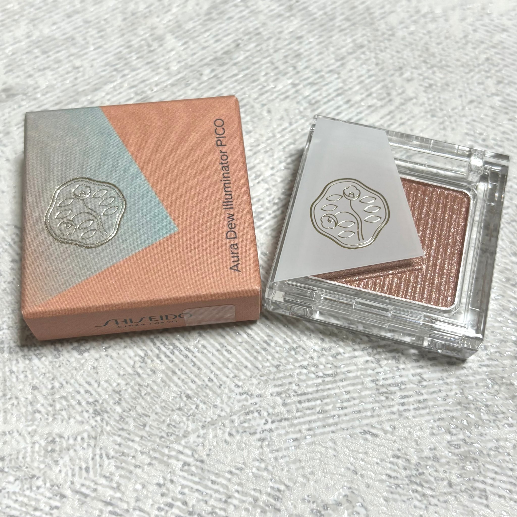 オーラデュウ プリズム イルミネーター ピコ 09 星今宵/SHISEIDO/単色アイシャドウを使ったクチコミ（1枚目）