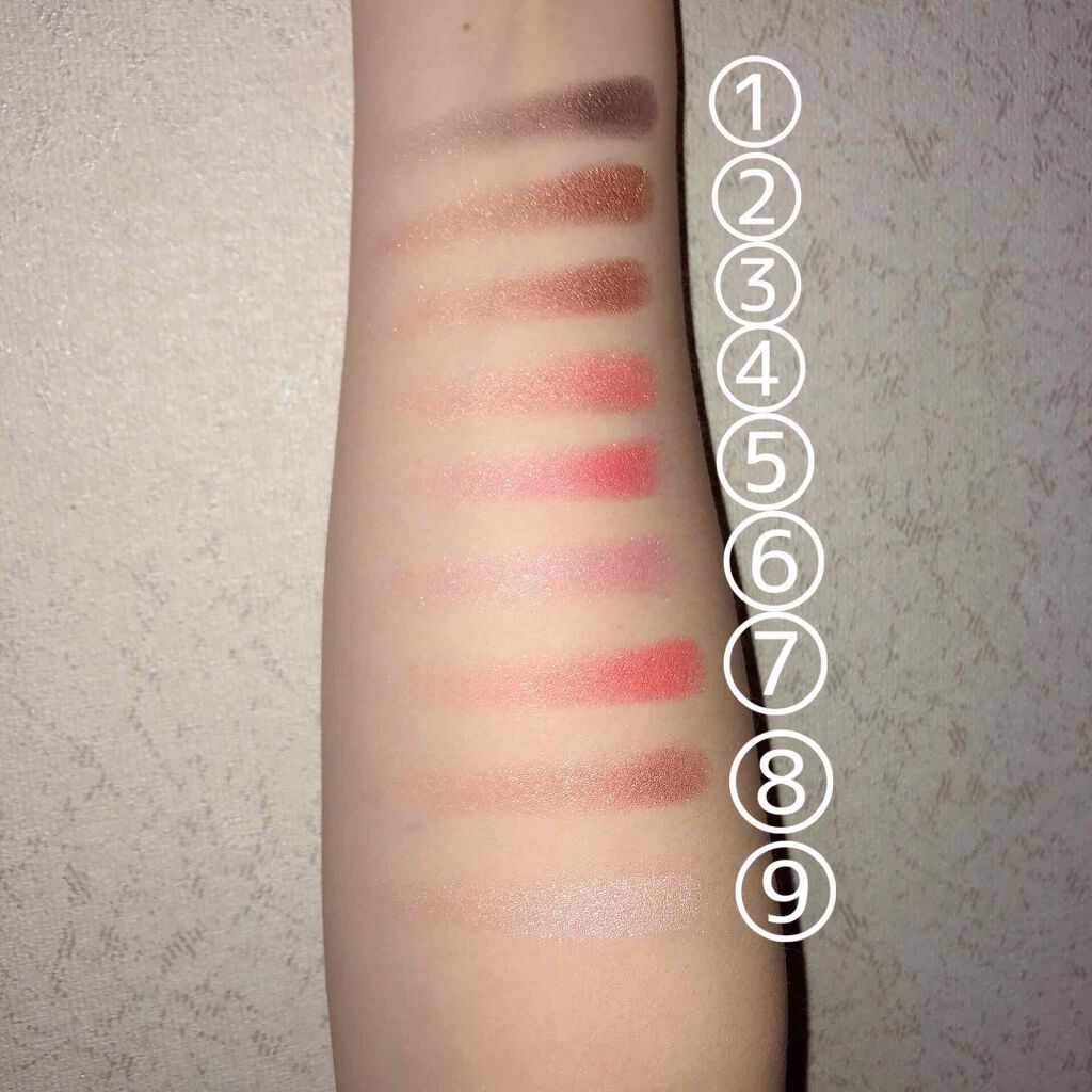 Crystal Diamond Eye Shadow/Lameila/アイシャドウパレットを使ったクチコミ（3枚目）