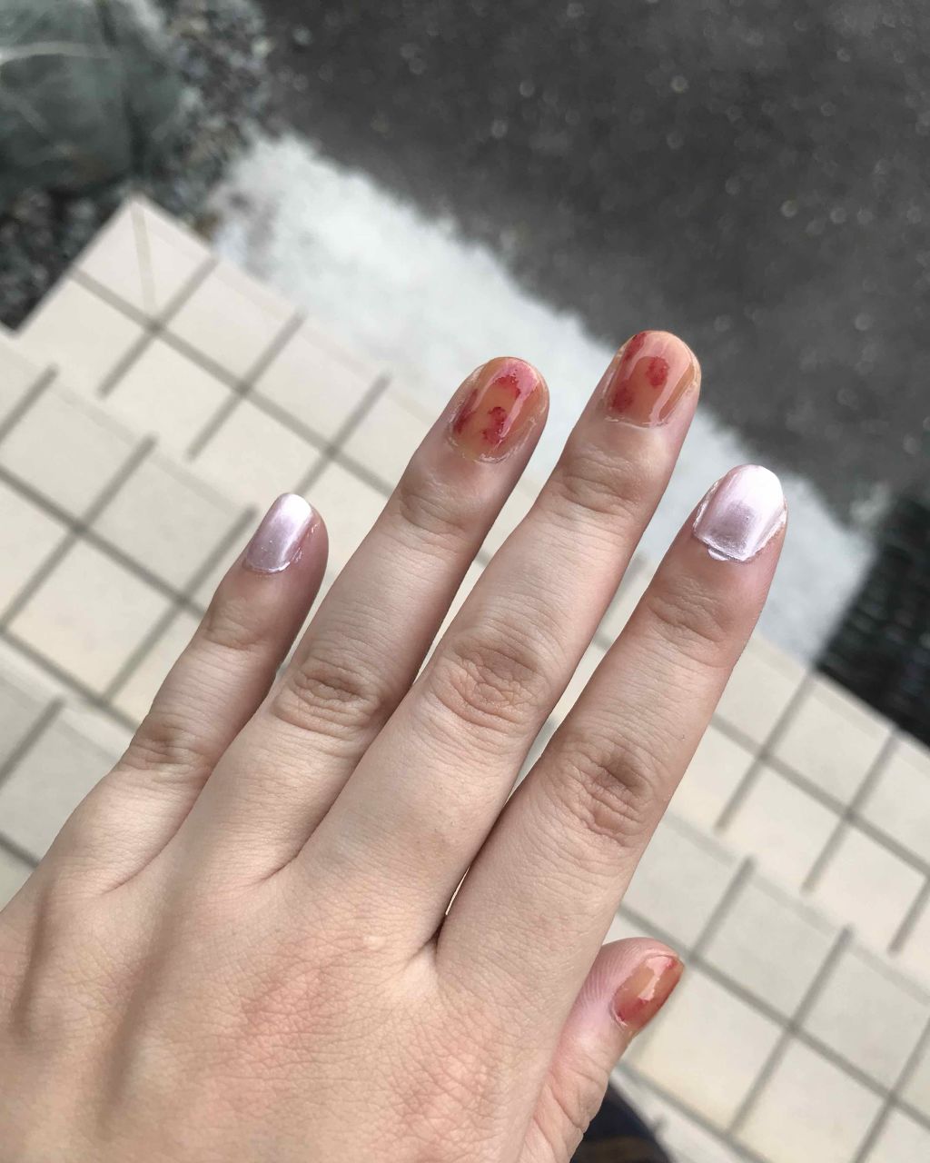 ネイルホリック Nude color/ネイルホリック/マニキュアを使ったクチコミ（2枚目）
