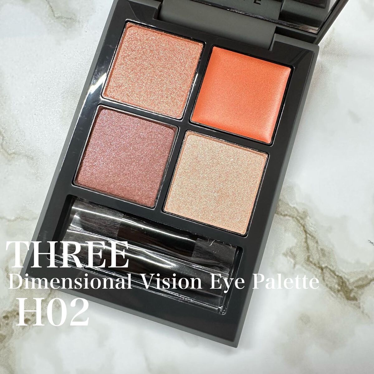 ディメンショナルビジョンアイパレット/THREE/アイシャドウパレットを使ったクチコミ(2枚目)