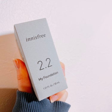 マイファンデーション/innisfree/リキッドファンデーションを使ったクチコミ（2枚目）