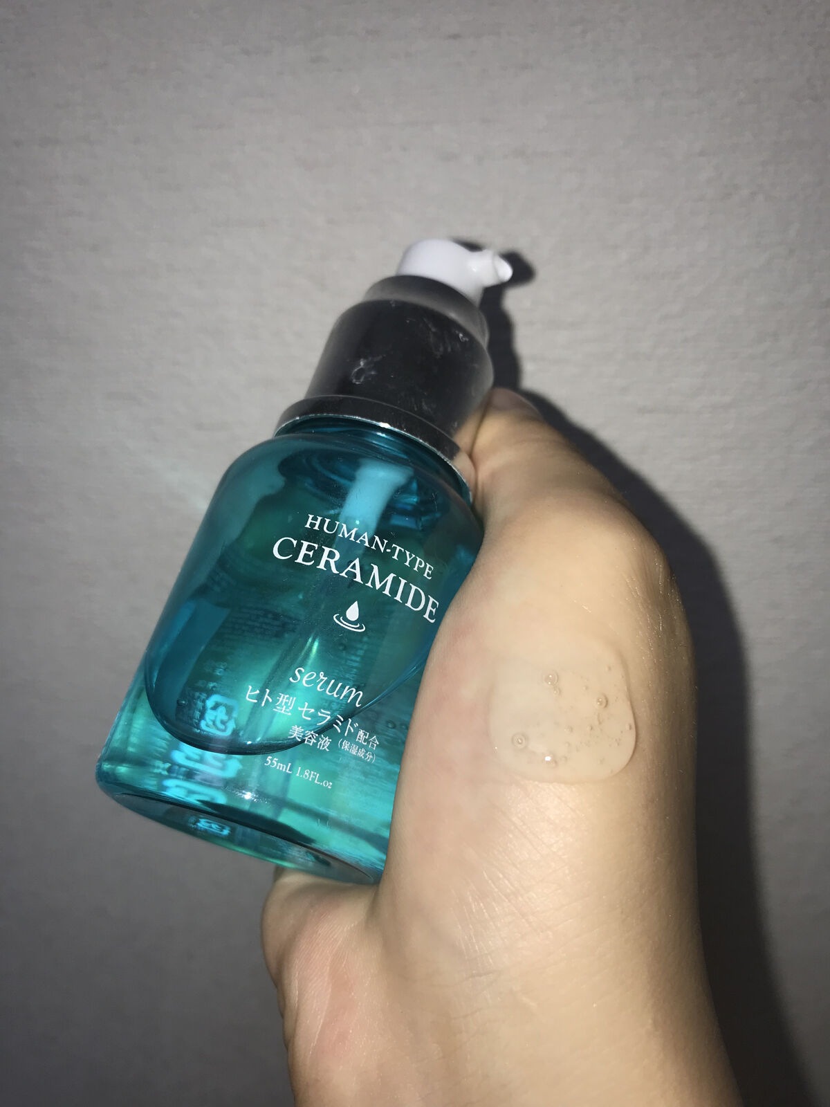HKローション(ヒト型セラミド配合美容液)/DAISO/美容液を使ったクチコミ（1枚目）