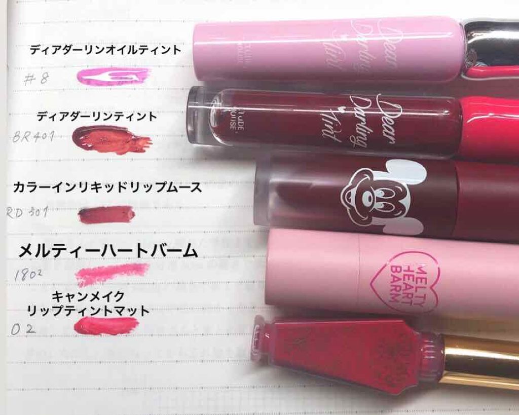 メルティーハートバーム/ZOOL/口紅を使ったクチコミ（2枚目）