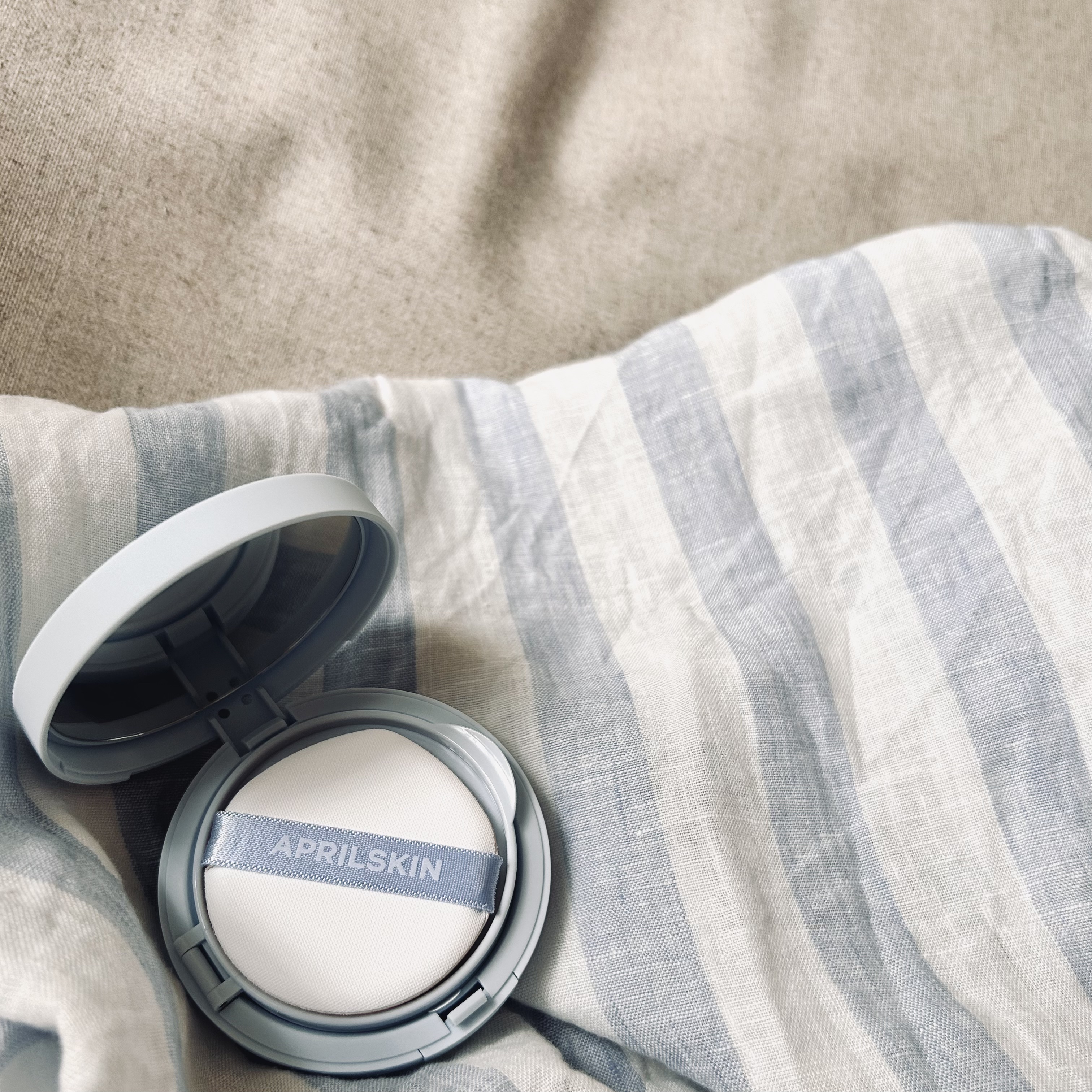 グロー マットクッション/APRILSKIN/クッションファンデーションを使ったクチコミ（1枚目）