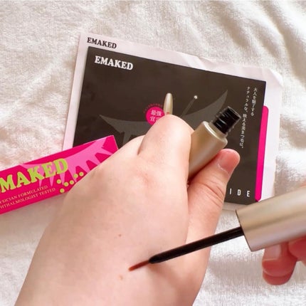 EMAKED(エマーキット)/水橋保寿堂製薬/まつげ美容液を使ったクチコミ(5枚目)