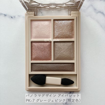 パノラマデザイン アイパレット/Visée/アイシャドウパレットを使ったクチコミ(2枚目)