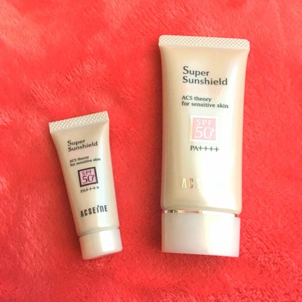 スーパーサンシールド ブライトフィット/ACSEINE/日焼け止めミルクを使ったクチコミ(3枚目)