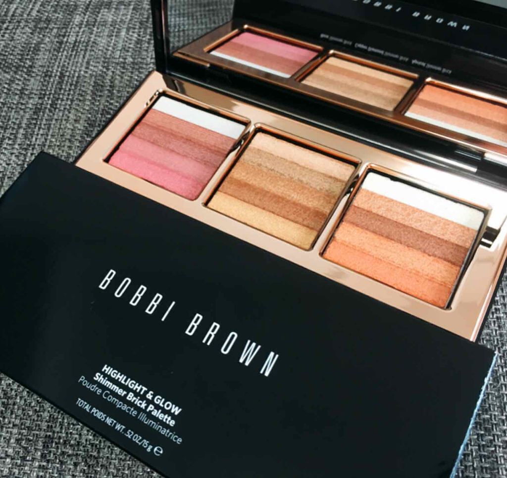 ハイライトグロウ シマーブリックパレット/BOBBI BROWN/パウダーハイライトを使ったクチコミ(1枚目)
