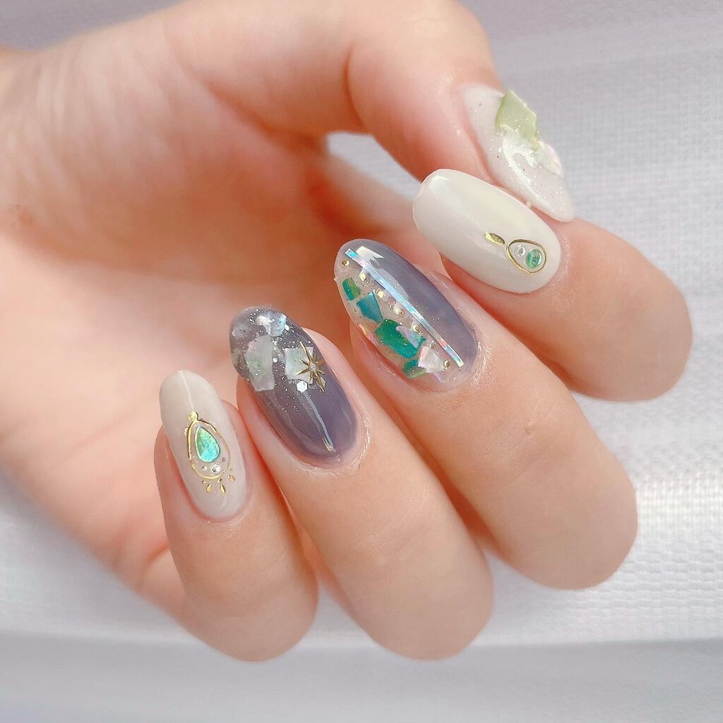 ウィークリージェル/HOMEI/ジェルネイルを使ったクチコミ(2枚目)