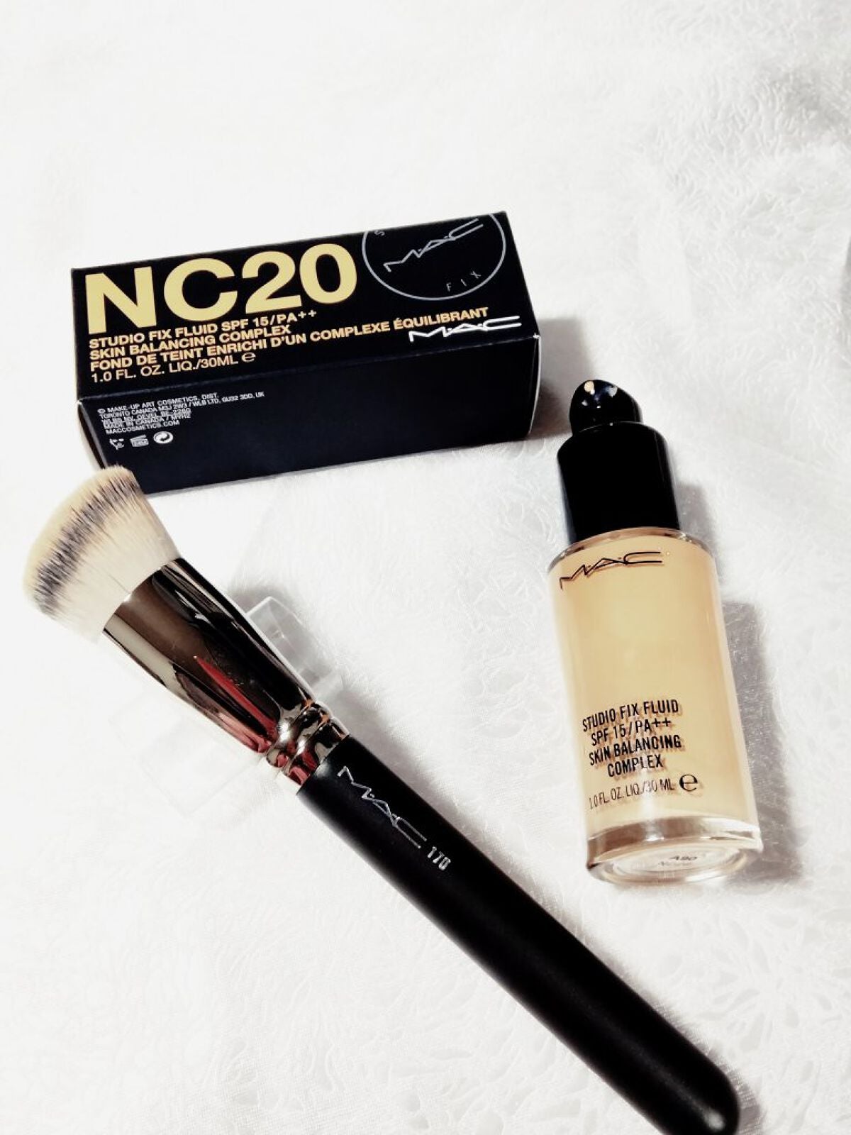 #170 シンセティック ラウンド スラント ブラシ/M・A・C/メイクブラシを使ったクチコミ(5枚目)