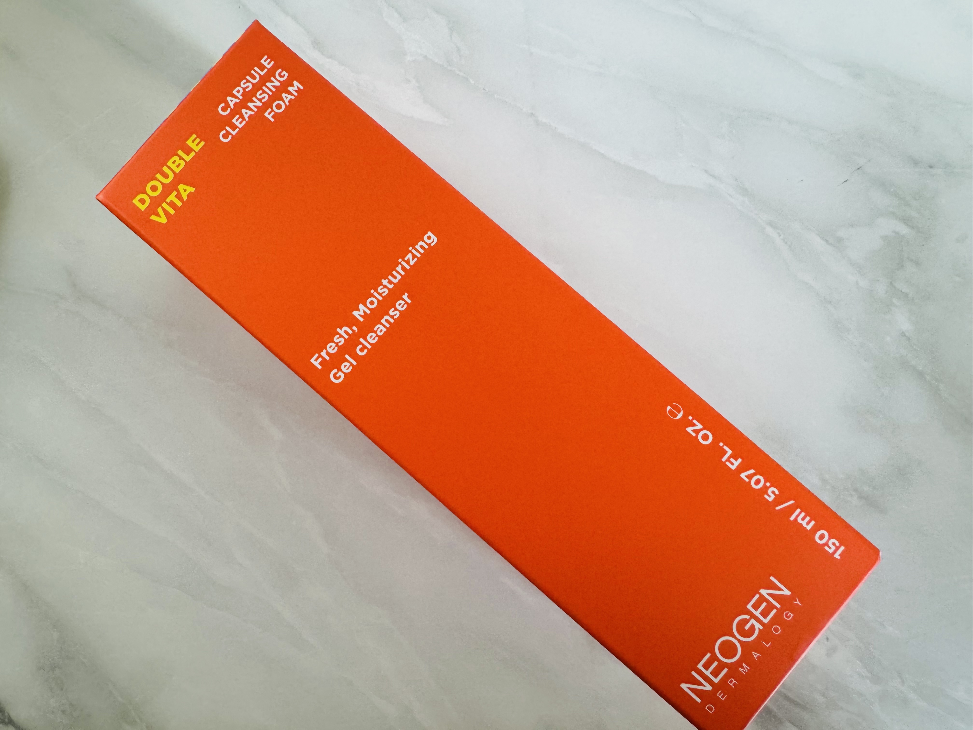 ダブルビタカプセルクレンジングフォーム/NEOGEN/洗顔フォームを使ったクチコミ（2枚目）