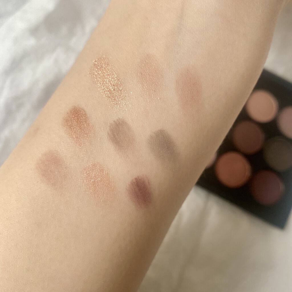 スモール アイシャドウ×9/M・A・C/アイシャドウパレットを使ったクチコミ（3枚目）