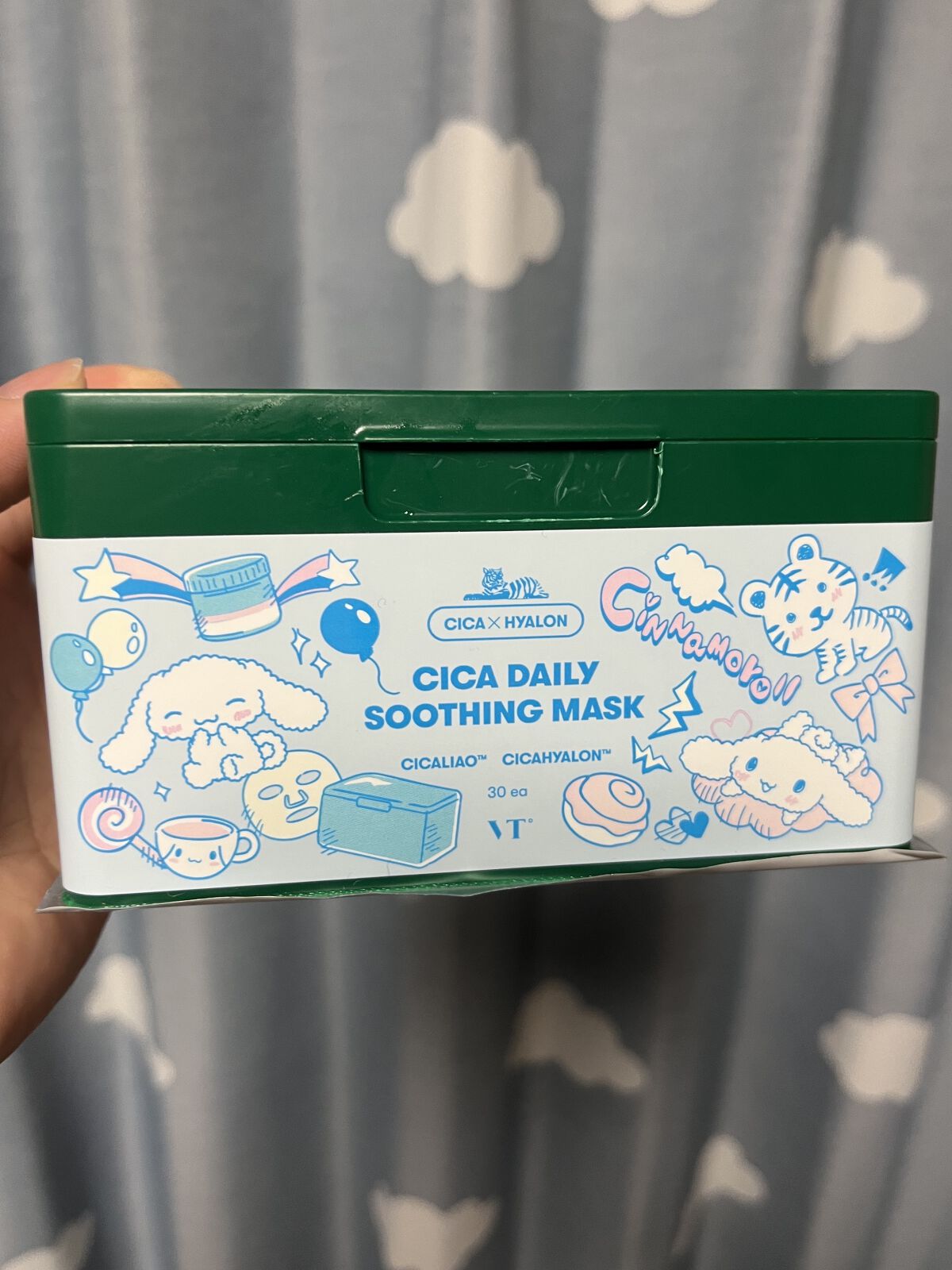 CICA デイリースージングマスク/VT/シートマスク・パックを使ったクチコミ（1枚目）