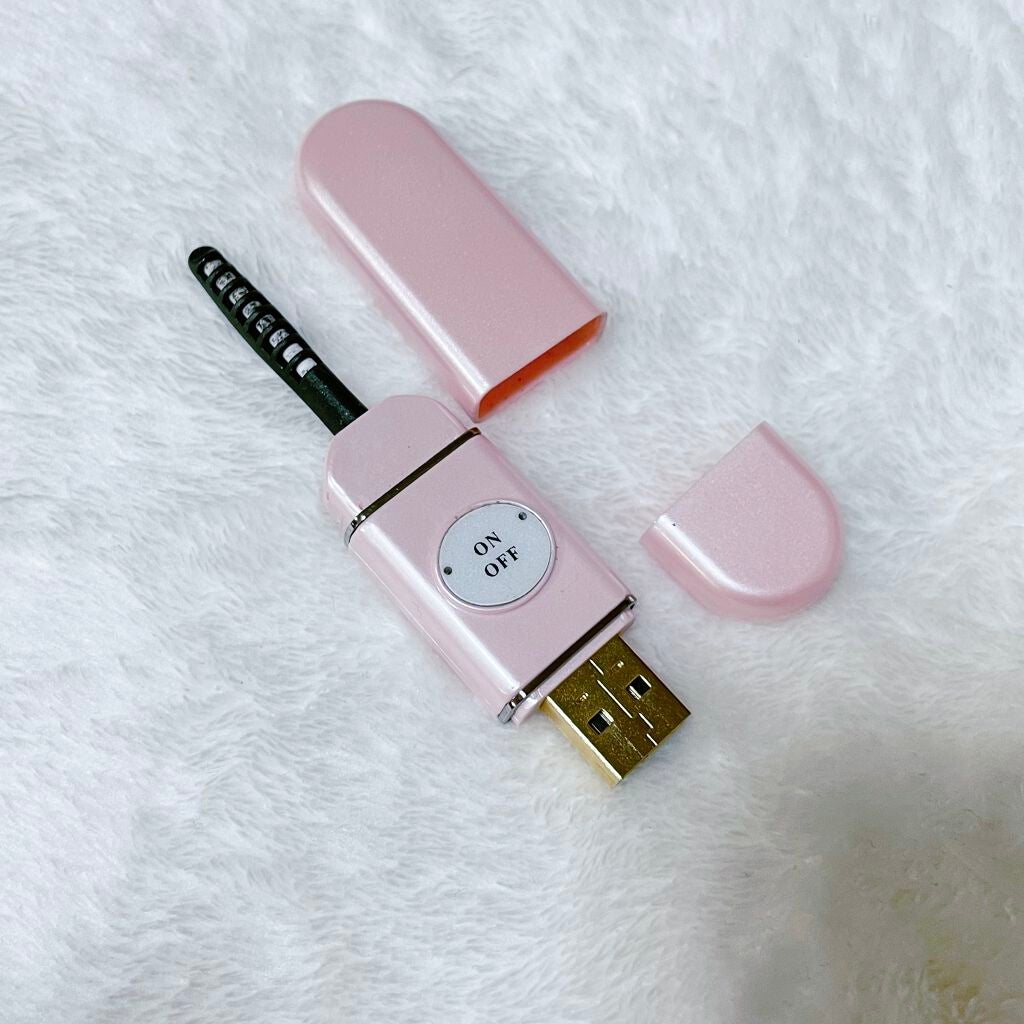 充電式ホットアイラッシュカーラーコンパクトタイプ/SHOBIDO/ホットビューラーを使ったクチコミ(3枚目)