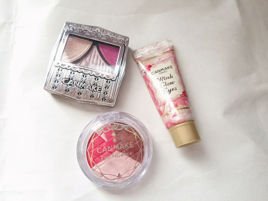 ジューシーピュアアイズ/キャンメイク/アイシャドウパレットを使ったクチコミ（1枚目）