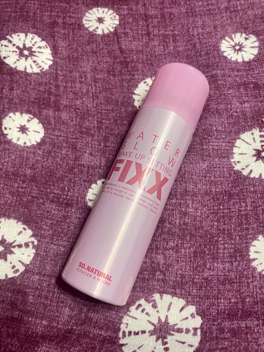 オールデイタイトメイクアップ セッティングフィックス/SO NATURAL/ミスト状化粧水を使ったクチコミ（3枚目）