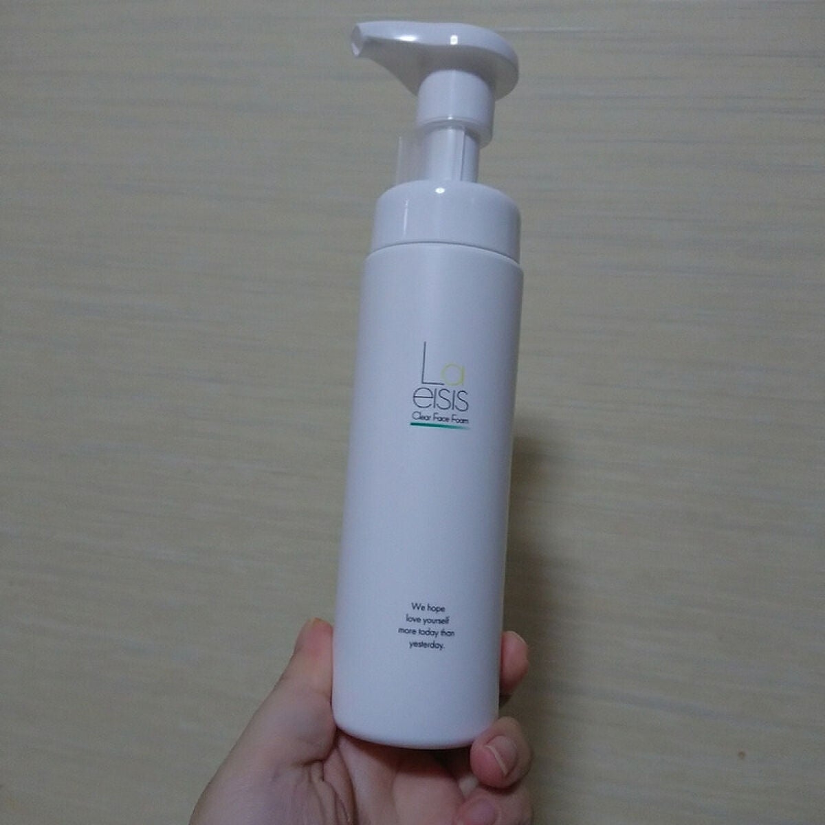 クリアフェイスフォーム/Laeisis/洗顔フォームを使ったクチコミ(1枚目)
