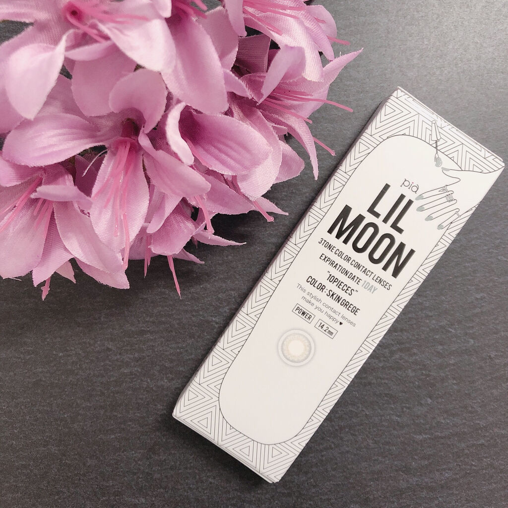 LIL MOON 1day スキングレージュ/LILMOON/ワンデー（１DAY）カラコンを使ったクチコミ（1枚目）