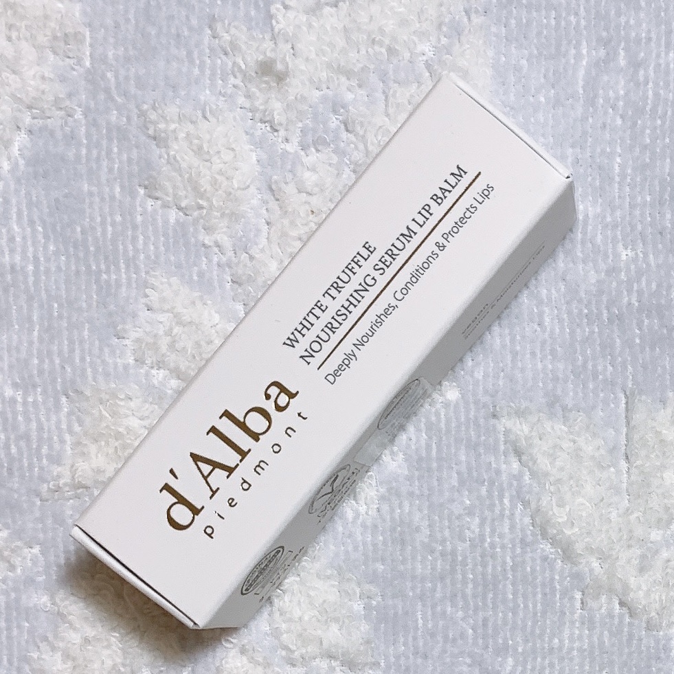 ホワイトトリュフナリシングセラムリップバーム/ダルバ/リップバームを使ったクチコミ（1枚目）