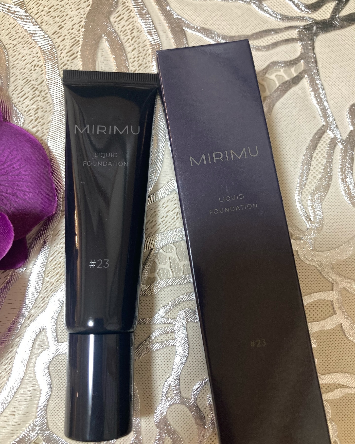 リキッドファンデーション #23/MIRIMU/リキッドファンデーションを使ったクチコミ（1枚目）