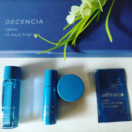 DECENCIA サエル トライアルセットのクチコミ「【サイエンスから生まれた敏感肌用スキンケア】
シミやくすみが気になる、美白スキンケア使ってみた.....」(1枚目)
