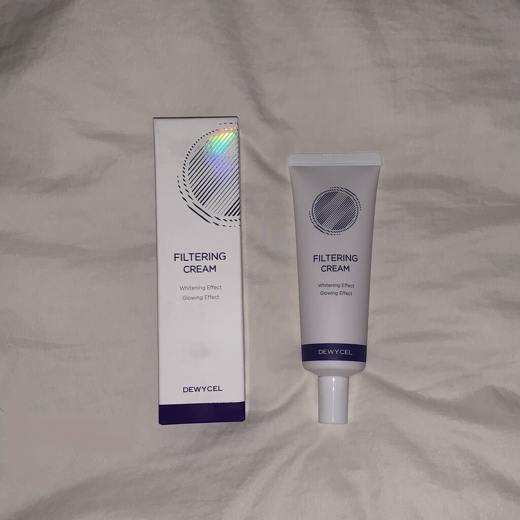 フィルタリングクリーム/DEWYCEL/日焼け止めクリームを使ったクチコミ（1枚目）