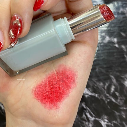 タトゥーちゃん🩵ブルベ夏 on LIPS 「パケ買い不可避ふたつ目🍬リップも可愛すぎた😮💨🩷💜♡Jooc..」(5枚目)