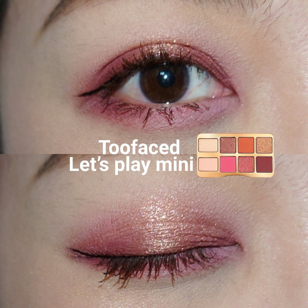 レッツ プレイ ミニ アイシャドウ パレット/Too Faced/アイシャドウパレットを使ったクチコミ（1枚目）
