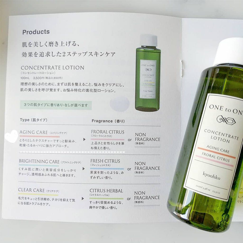 lite コンセントレートローション/ONE to ONE Beauty/化粧水を使ったクチコミ（2枚目）