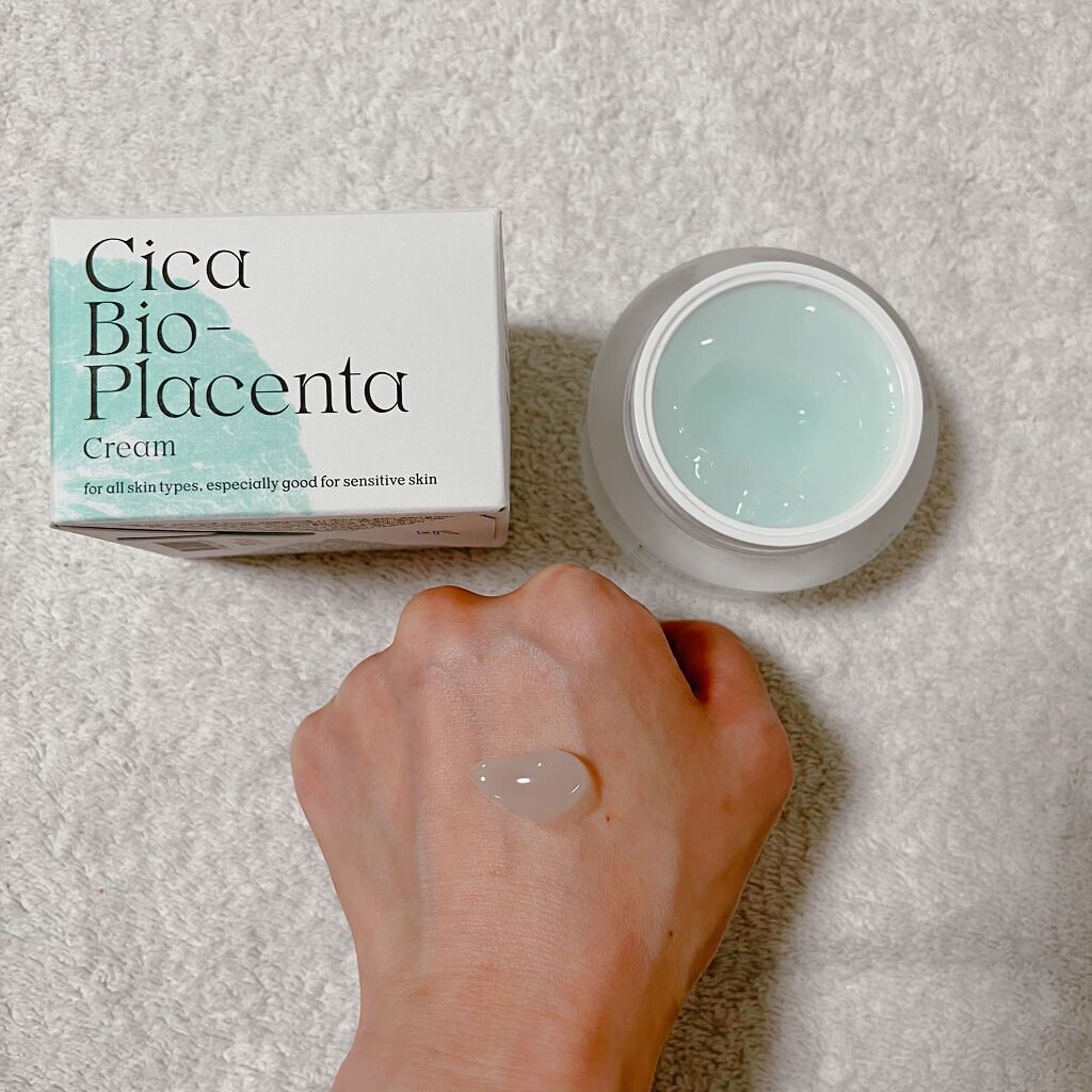 シカバイオプラセンタクリーム/NATURAL DERMA PROJECT/フェイスクリームを使ったクチコミ(3枚目)