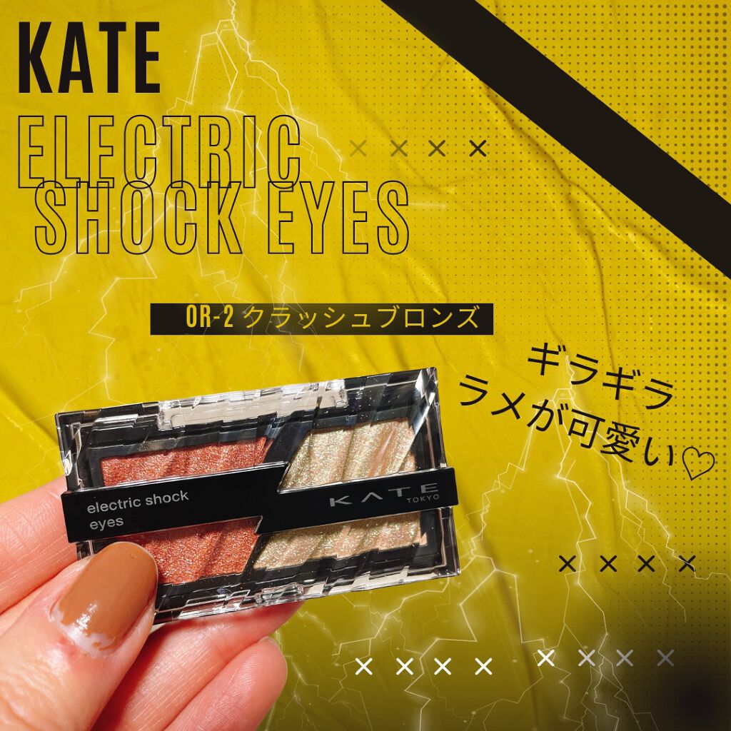 エレクトリックショックアイズ /KATE/アイシャドウパレットを使ったクチコミ（1枚目）