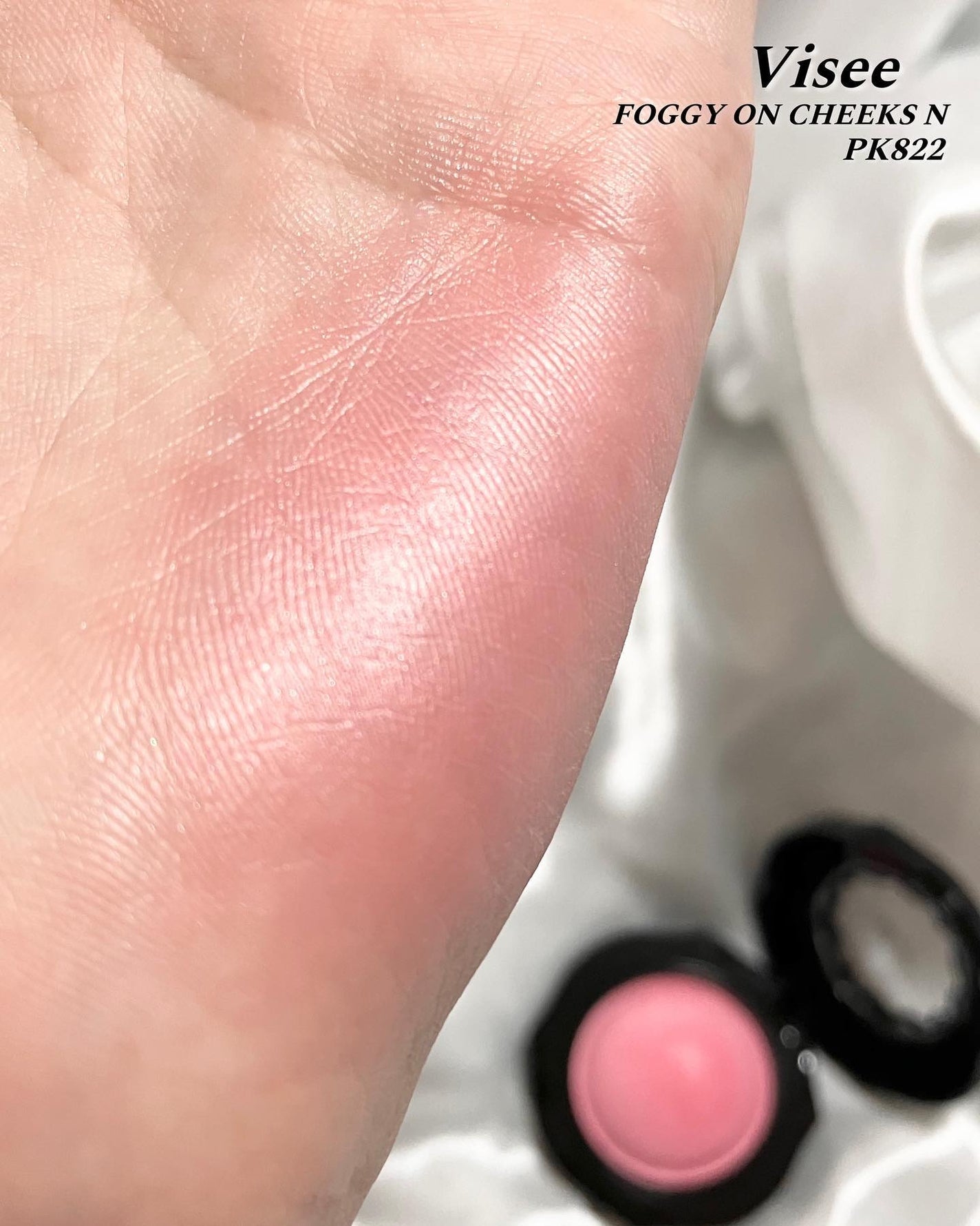フォギーオンチークス N/Visée/パウダーチークを使ったクチコミ(6枚目)