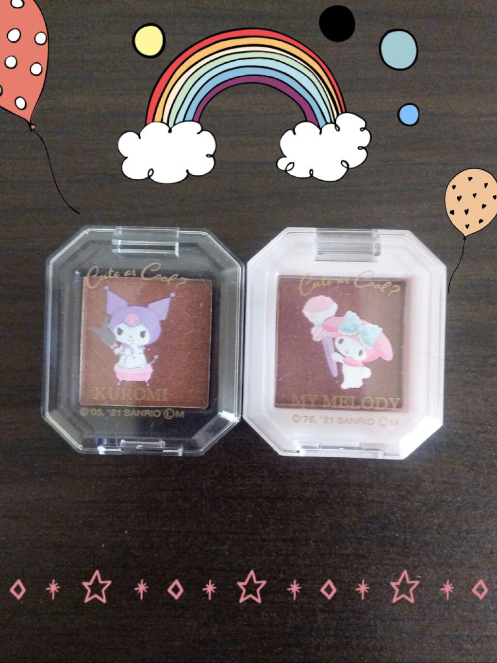 MMアイシャドウ/セリア/単色アイシャドウを使ったクチコミ（1枚目）