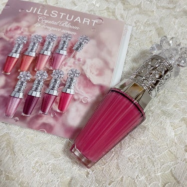 ジルスチュアート　クリスタルブルーム　リップブーケ セラム 05 lily fuchsia/JILL STUART/リップケア・リップクリームを使ったクチコミ（1枚目）