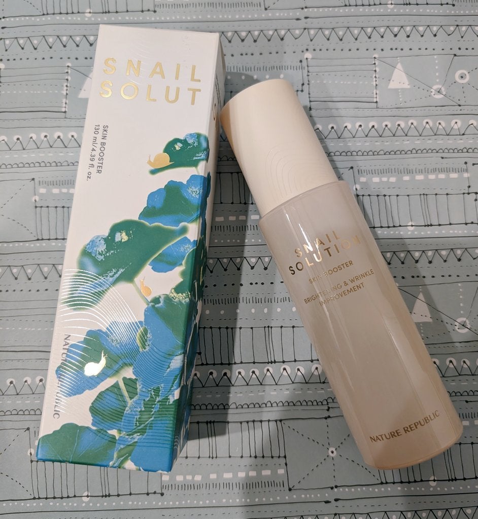 (旧)スネイルソリューションスキンブースター/ネイチャーリパブリック/ブースター・導入液を使ったクチコミ(1枚目)