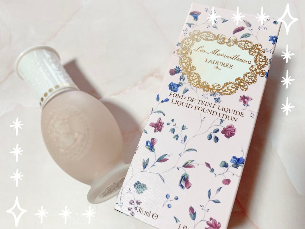 リクイド ファンデーション/レ・メルヴェイユーズ ラデュレ/リキッドファンデーションを使ったクチコミ(1枚目)