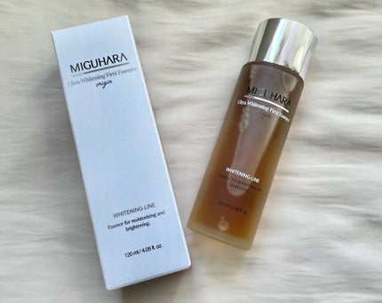 MIGUHARA Ultra Whitening First Essenceのクチコミ「𓍯Ultra Whitening First Essence Origin⌇MIGUHARA
.....」(1枚目)