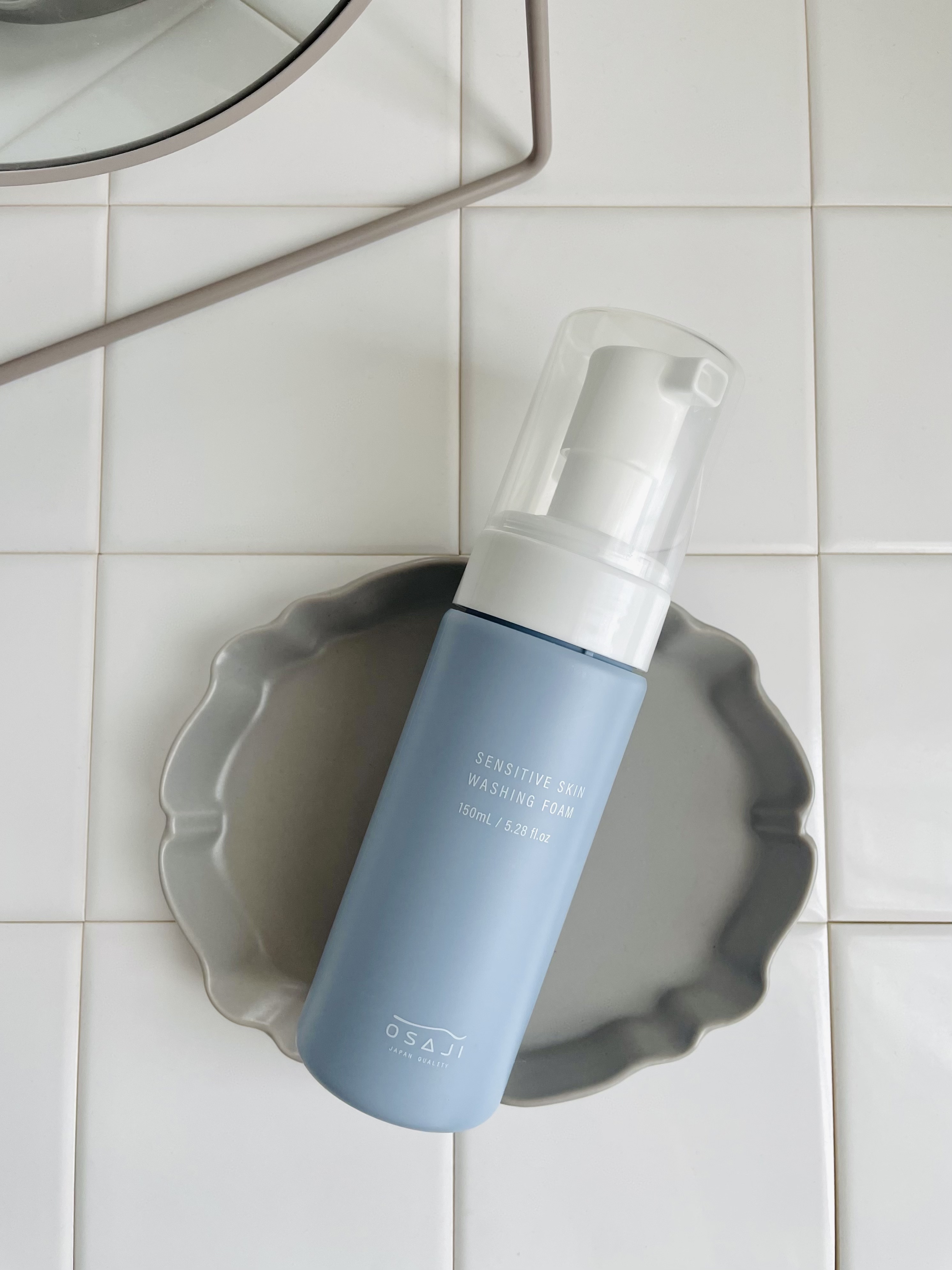 センシティブ スキン ウォッシングフォーム/OSAJI/泡洗顔を使ったクチコミ（1枚目）