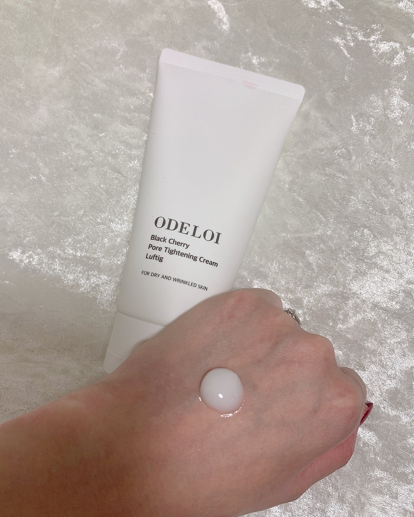 MAI【フォロバ&リムバ100】 on LIPS 「🍒【ODELOI】ブラックチェリー毛穴収縮クリーム🍒\広がった..」(2枚目)