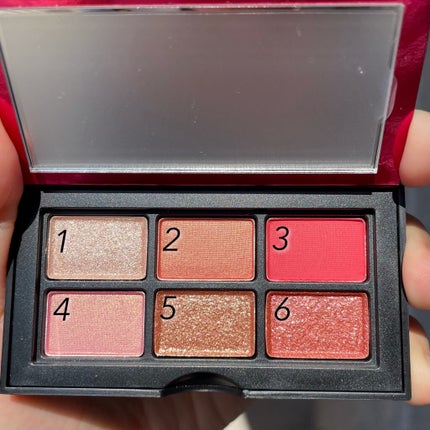 アンラップド ミニアイシャドーパレット ORGASM /NARS/アイシャドウパレットを使ったクチコミ(2枚目)
