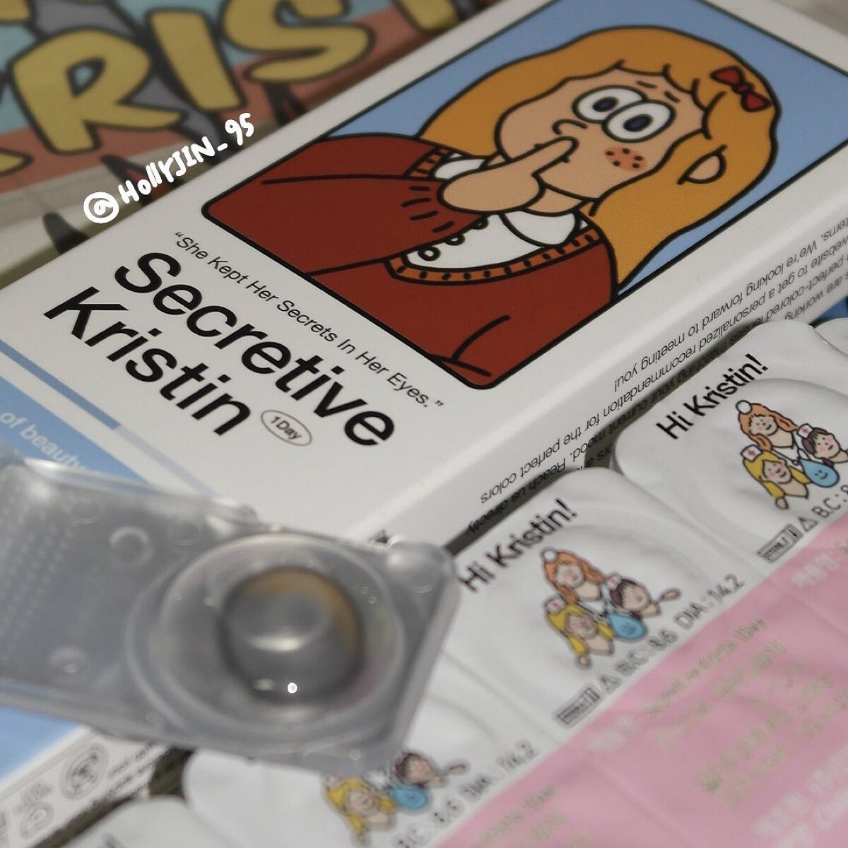 Secretive Kristen/Hapa kristin/カラーコンタクトレンズを使ったクチコミ（3枚目）