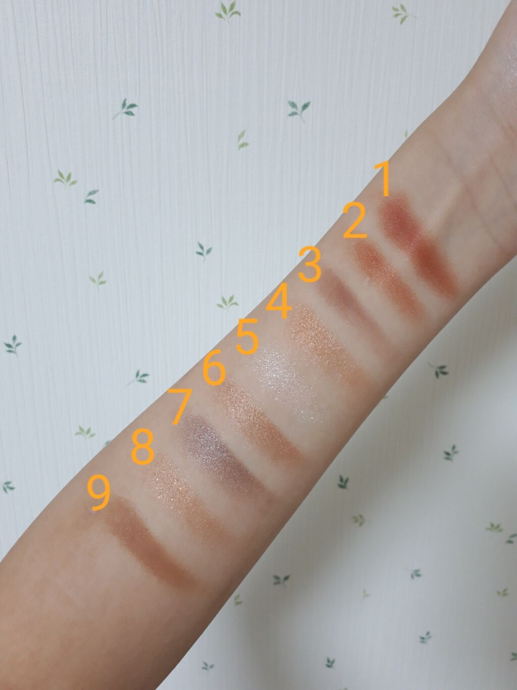 UR GLAM BLOOMING EYE COLOR PALETTE/U R GLAM/アイシャドウパレットを使ったクチコミ(3枚目)