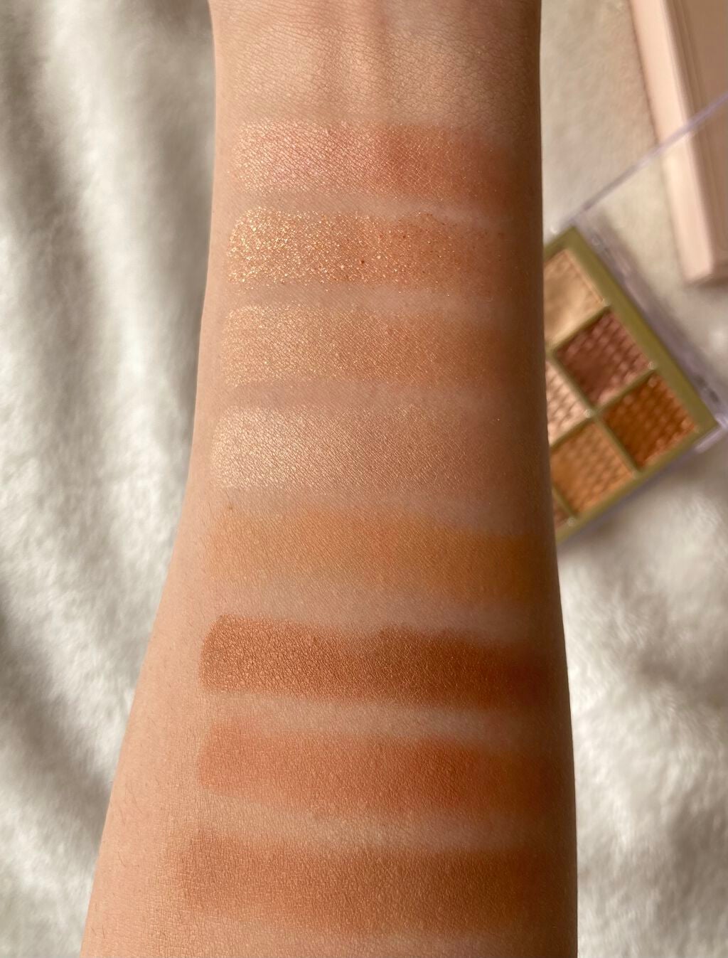 ソフトクレイビームアイシャドウパレット/AMIOK/ジェル・クリームアイシャドウを使ったクチコミ(4枚目)